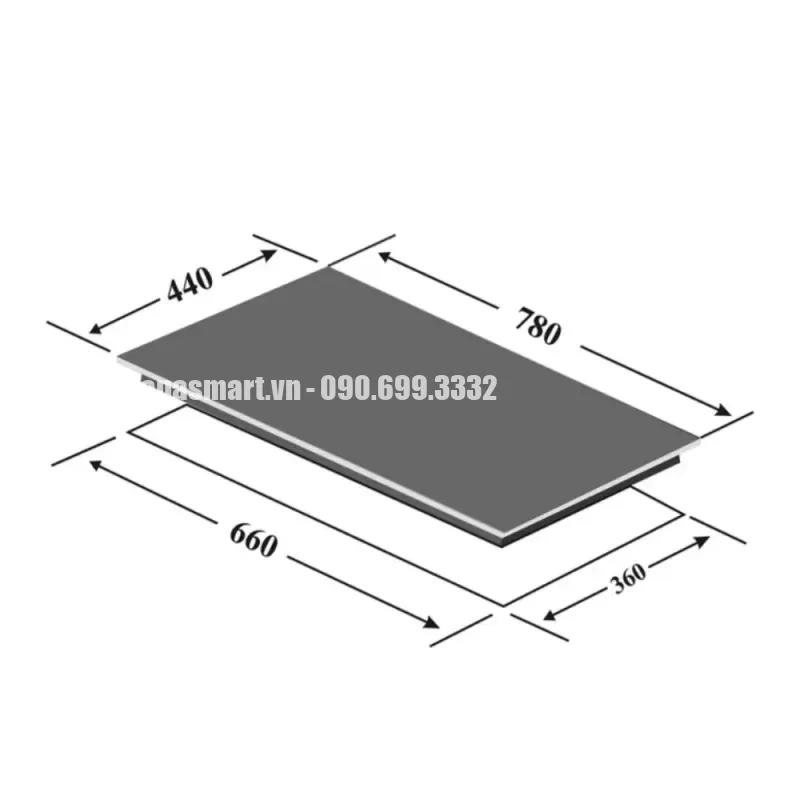 Bếp gas EUROSUN EU-GA378