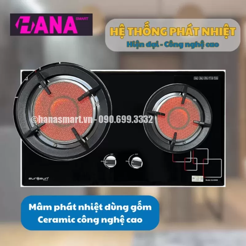 Bếp gas EUROSUN EU-GN08