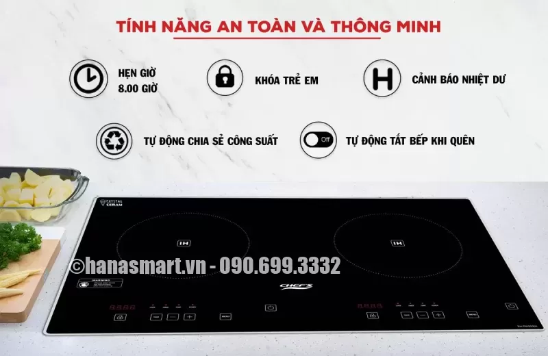 Bếp từ Chef's EH-DIH2000A