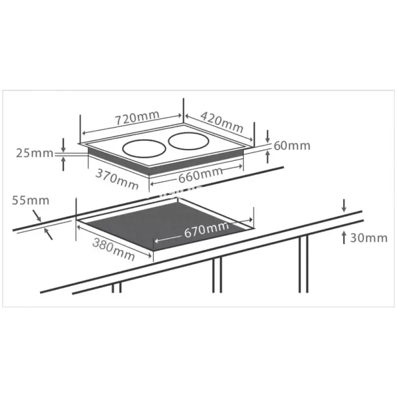 Bếp từ Chef's EH-DIH333