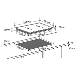 Bếp từ Chef's EH-DIH836