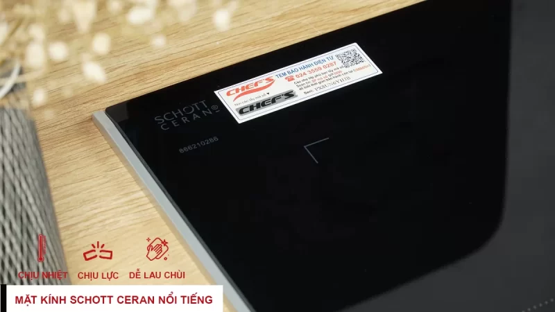 Bếp từ Chef's EH-DIH866G 23 Bếp từ Chef's EH-DIH866G