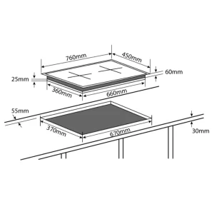 Bếp từ Chef's EH-DIH888E