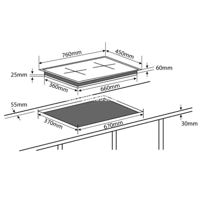 Bếp từ Chef's EH-DIH888E