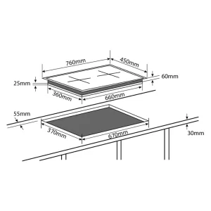 Bếp từ Chef's EH-DIH888S