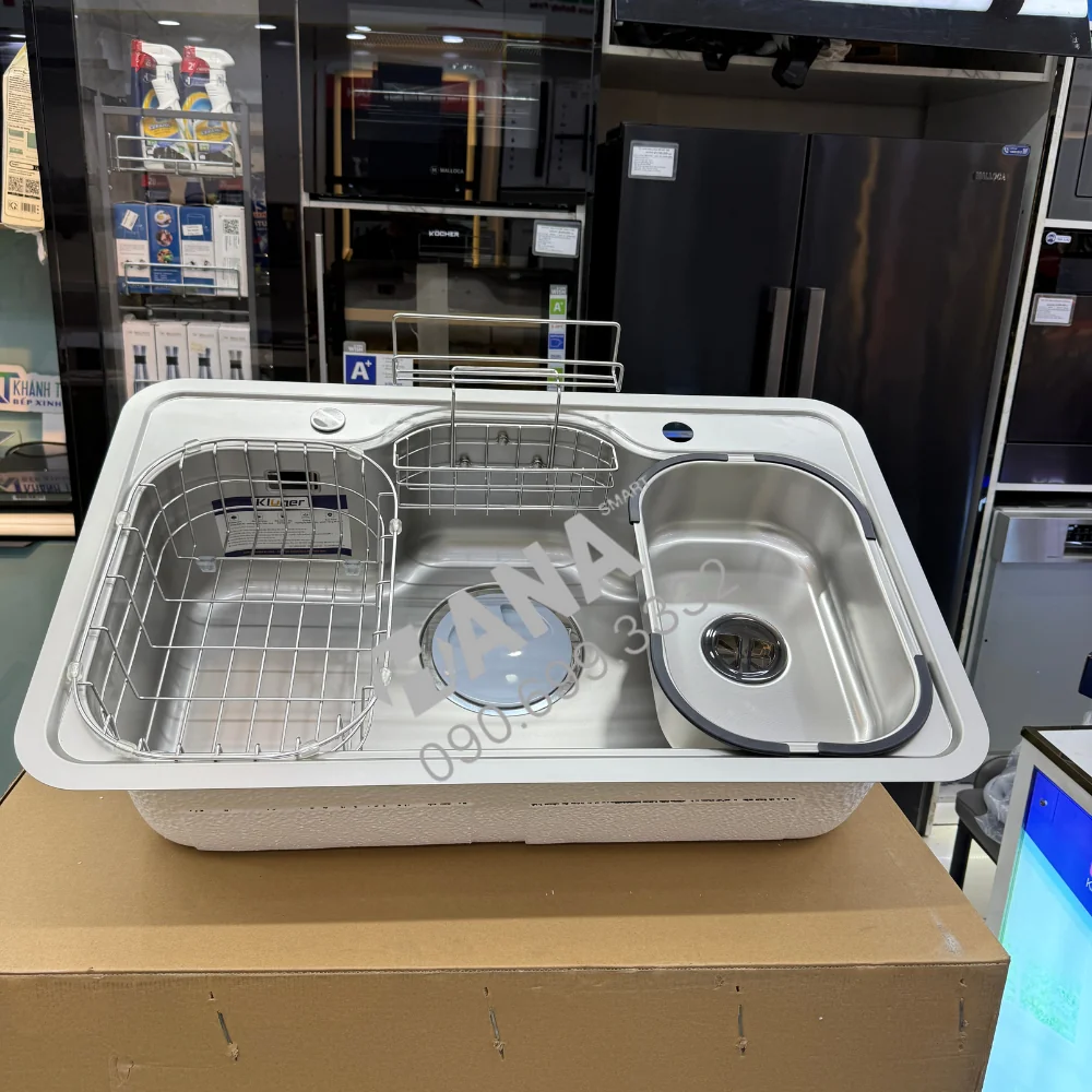 Chậu rửa bát KLUGER KT8050FS-S80 Plus 17 Chậu rửa bát KLUGER KT8050FS-S80 Plus