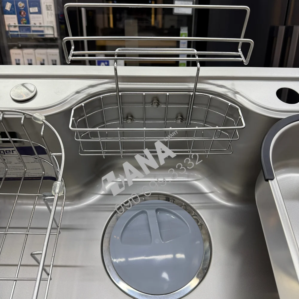 Chậu rửa bát KLUGER KT8050FS-S80 Plus 16 Chậu rửa bát KLUGER KT8050FS-S80 Plus