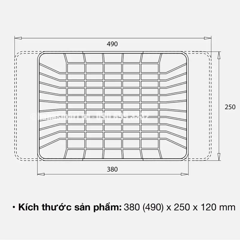 Giỏ để đồ inox KLUGER KB-601S