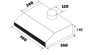 MÁY HÚT MÙI KAFF KF-701I - Kaff KF 701I 7