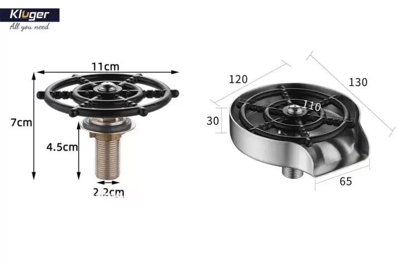 Dụng cụ rửa cốc Kluger X-3