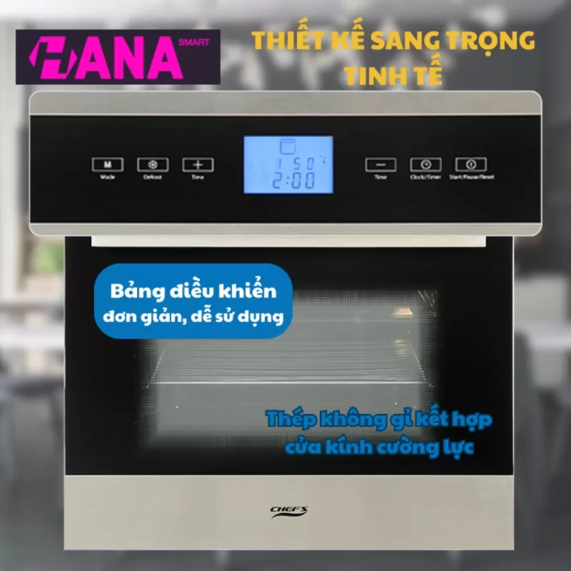 Lò nướng Chef's EH-BO600S 19 Lò nướng Chef's EH-BO600S