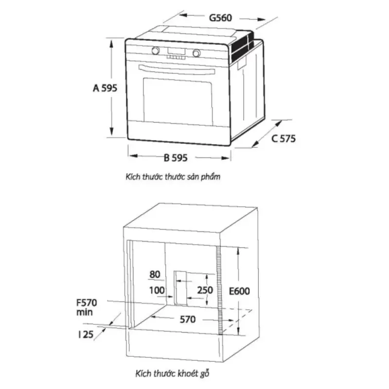 Lò nướng EUROSUN EOV65ME