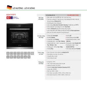 Lò nướng EUROSUN EOV75TFT