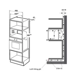 Lò vi sóng kết hợp lò nướng EUROSUN MWO-30EUR