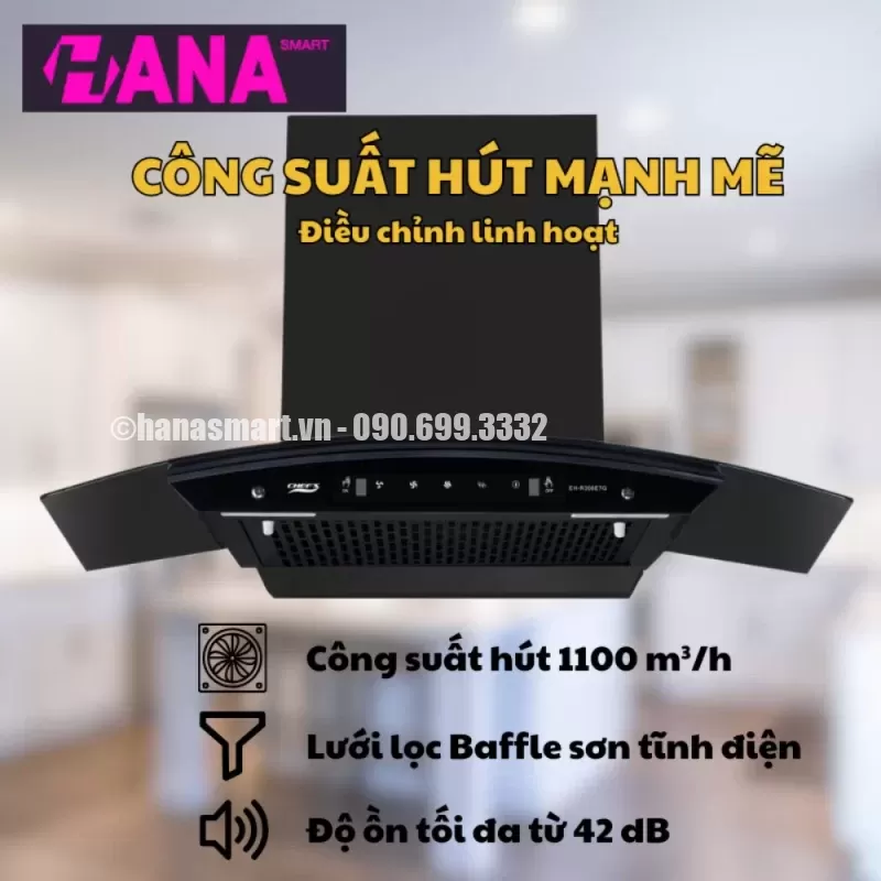 Máy hút mùi Chef's EH-R308E7G