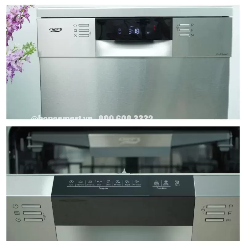 Máy rửa chén Chef's EH-DW401D - May rua chen Chefs EH DW401D 3