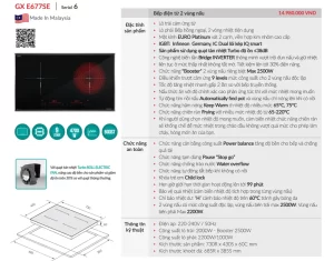 Bếp điện từ GrandX GX E677SE - bep dien tu grandx gx e677se3