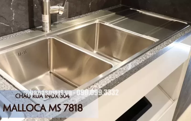 Chậu rửa chén Malloca MS 7818 - chau rua chen malloca ms 7818 2