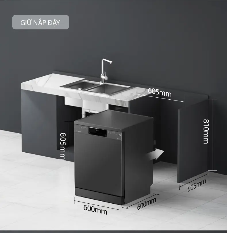 MÁY RỬA BÁT LẮP ĐỘC LẬP HOẶC ÂM TỦ EUROSUN SMS18EU79PRO 12 MÁY RỬA BÁT LẮP ĐỘC LẬP HOẶC ÂM TỦ EUROSUN SMS18EU79PRO - kich thuoc lap dat may rua bat eurosun sms18eu79pro 1 1