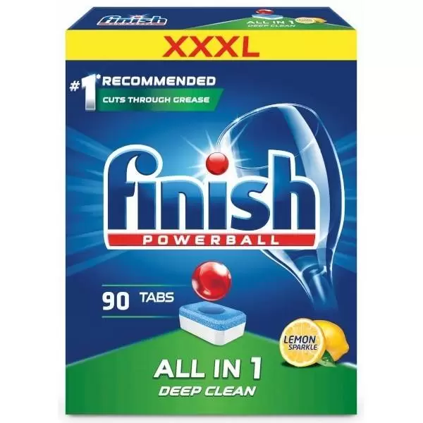 TẶNG 3 tháng sử dụng viên rửa chén FINISH - vien rua chen finish all in 1 90v