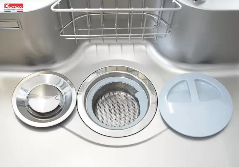 Bát rác KONOX SK03 11 Bát rác KONOX SK03