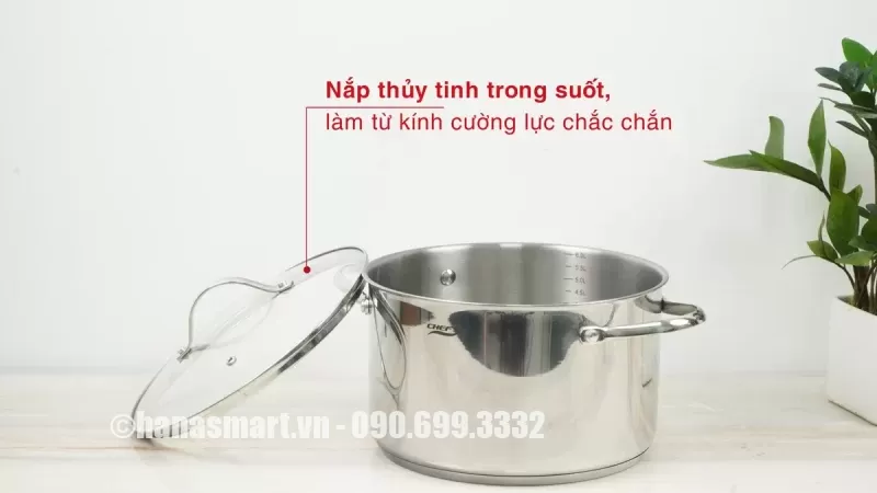 Bộ nồi inox Chef's EH-CW4430