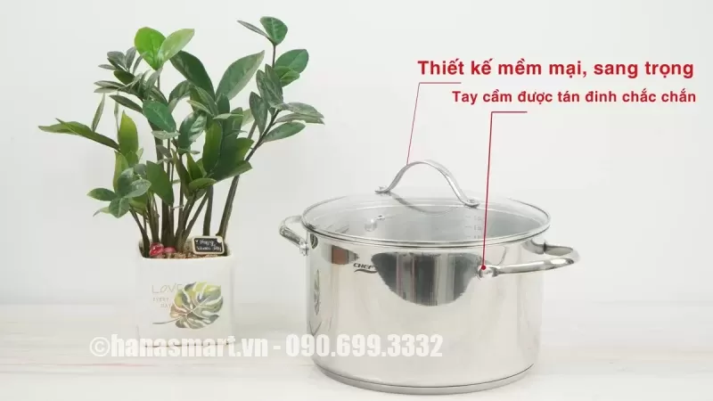 Bộ nồi inox Chef's EH-CW4430