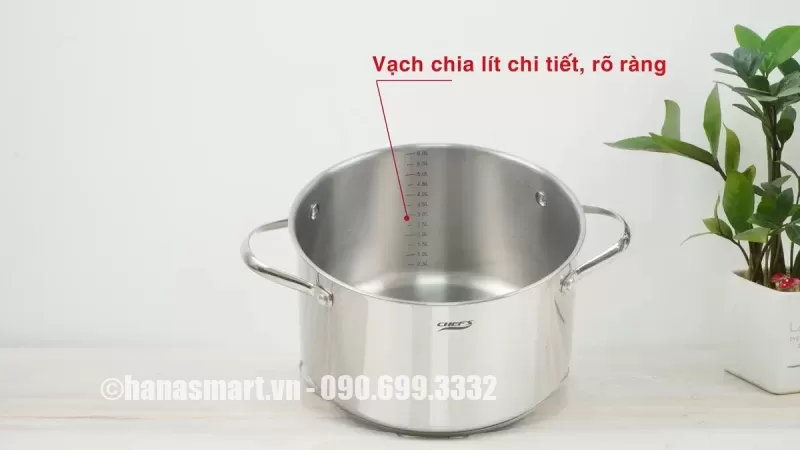 Bộ nồi inox Chef's EH-CW4430