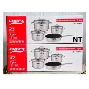 Bộ nồi inox Chef's EH-CW4430 - Bo noi inox Chefs EH CW4430 2