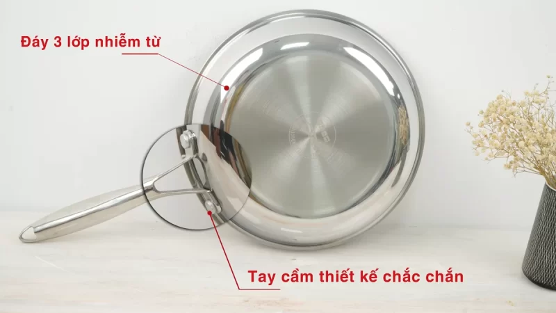 Chảo inox Chef's EH-FRY260