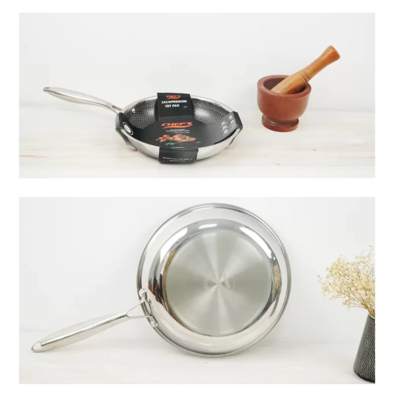 Chảo inox Chef's EH-FRY260 - Chao inox Chefs EH FRY260 3