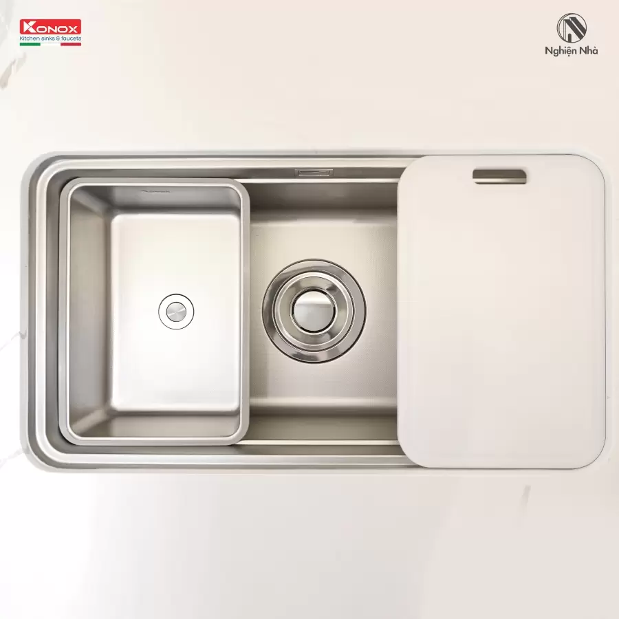 Chậu rửa bát KONOX KN8347SU Dekor