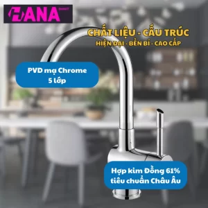 Vòi rửa bát KONOX KN1206