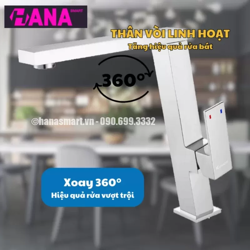 Vòi rửa bát KONOX KN1209