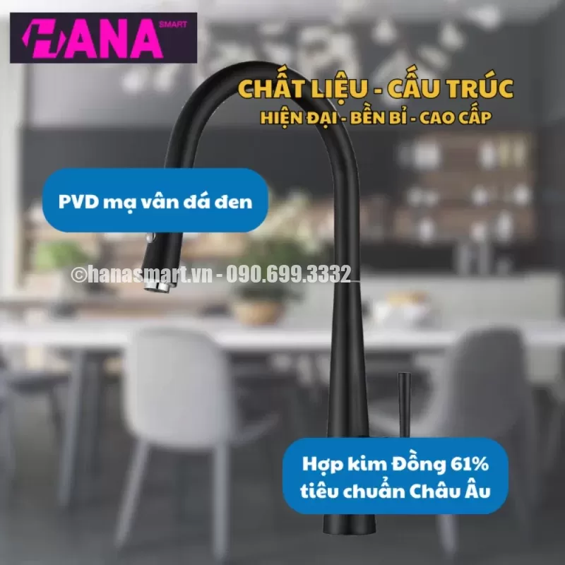 Vòi rửa bát KONOX KN1901B