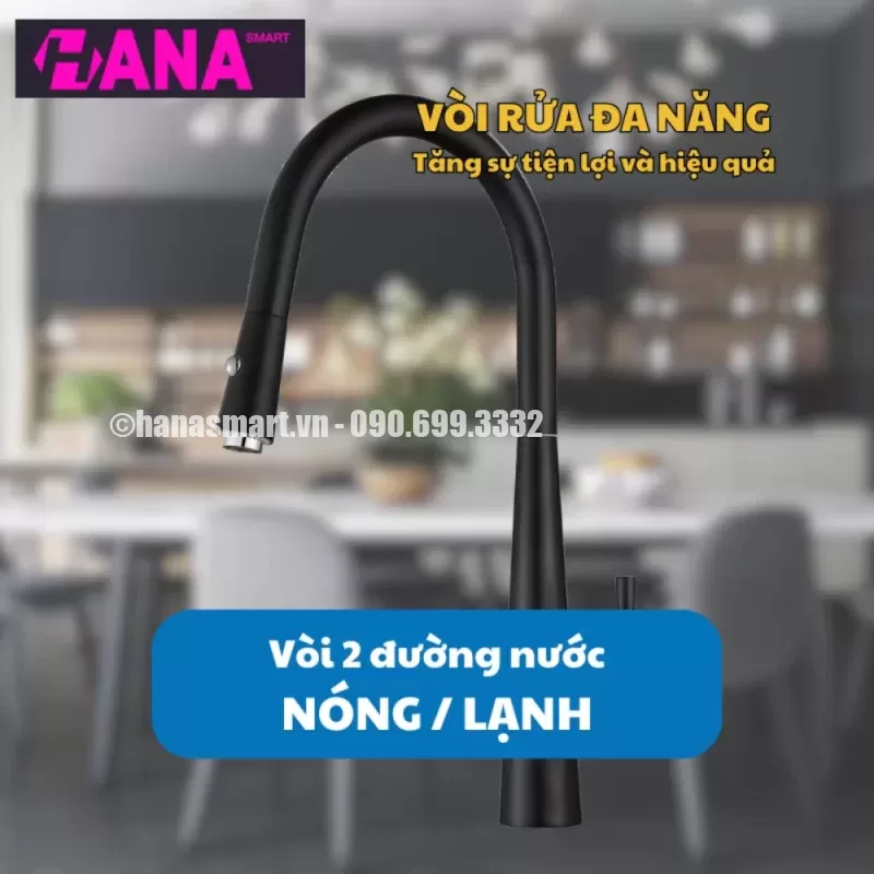 Vòi rửa bát KONOX KN1901B