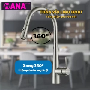 Vòi rửa bát KONOX KN1901N