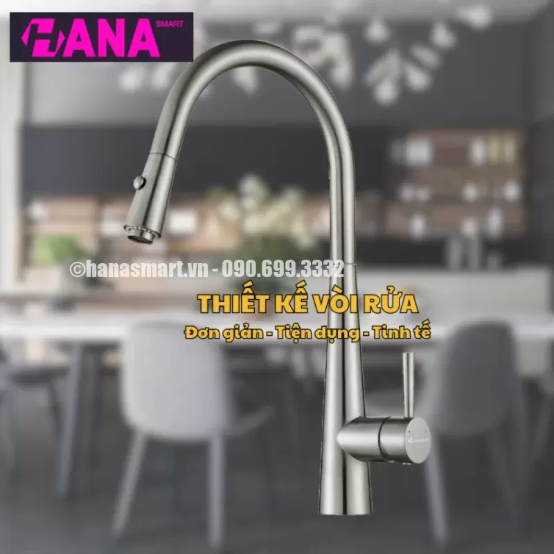 Vòi rửa bát KONOX KN1901N