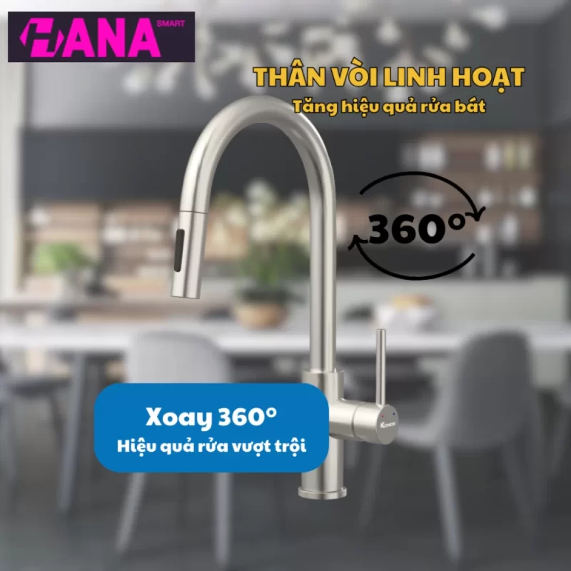 Vòi rửa bát KONOX Reno 25 Vòi rửa bát KONOX Reno