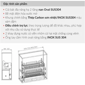 Giá bát đĩa nâng hạ GrandX XL.60M - gia bat dia nang ha grandx xl 60m 4