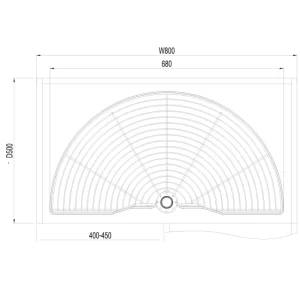 Kệ góc mâm xoay 1/2 GrandX XC.180.80S - ke goc mam xoay 1 2 grandx xc 180 80s 3