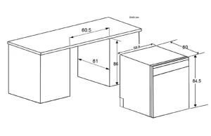 MÁY RỬA BÁT 16 BỘ SPELIER SP 16DWKT/B - s