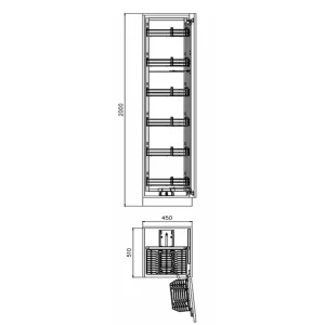 Tủ đồ khô GrandX XPR.450M - tu do kho grandx xpr 450m 1