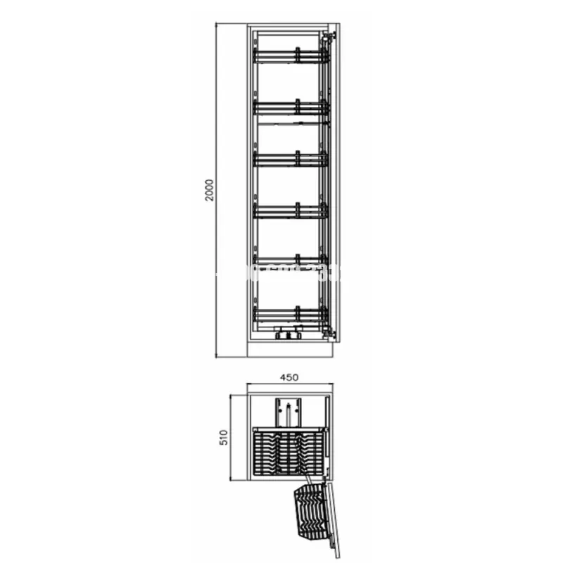 Tủ đồ khô GrandX XPR.450M - tu do kho grandx xpr 450m 1