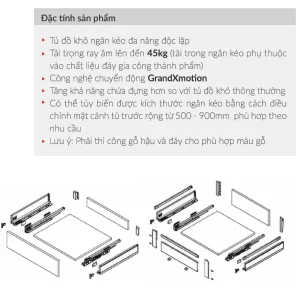 Tủ đồ khô GrandX XPR.B450 - tu do kho grandx xpr b450 4