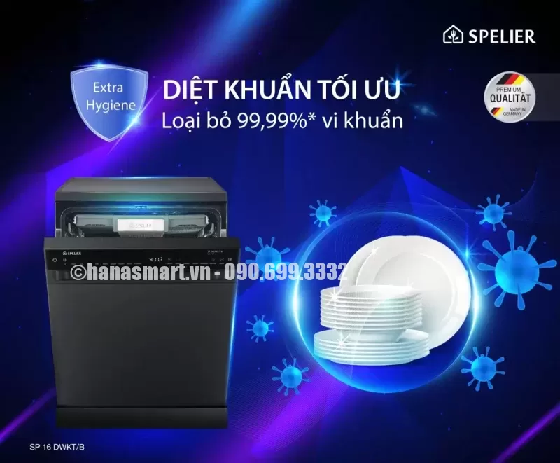 MÁY RỬA BÁT 16 BỘ SPELIER SP 16DWKT/B - z5646489794965 719aa85a8c09b408840584ac22908c50