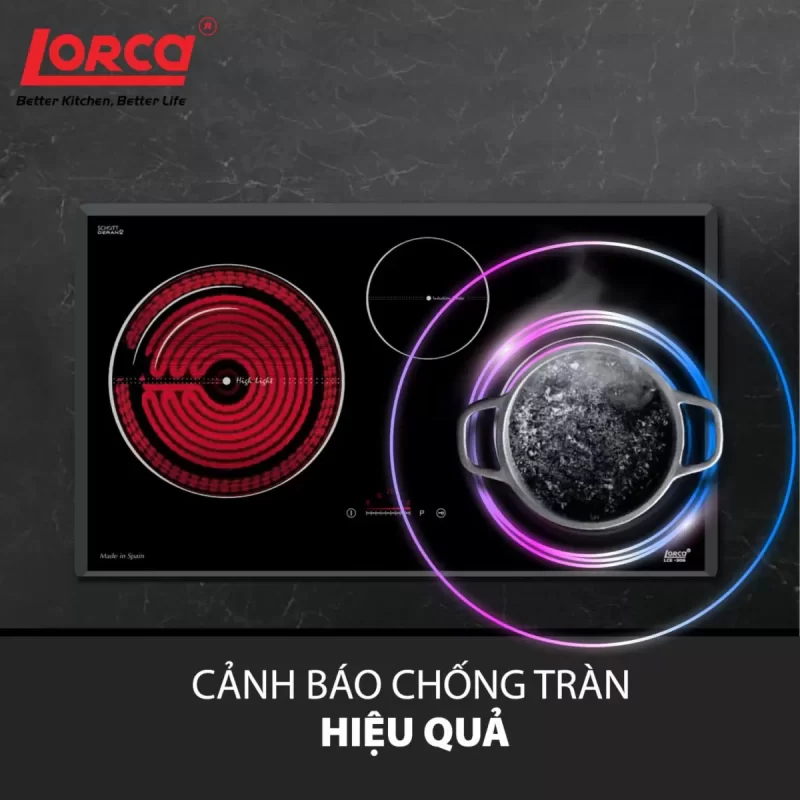Bếp điện từ LORCA LCE-306 26 Bếp điện từ LORCA LCE-306