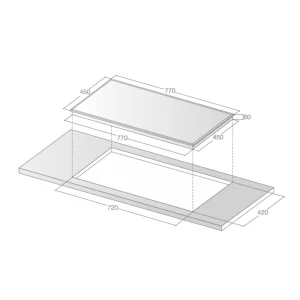 Bếp điện từ LORCA LCE-306