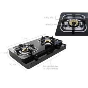 Bếp gas ELECTROLUX ETG727GKR
