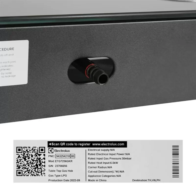 Bếp gas Electrolux ETG726GKR